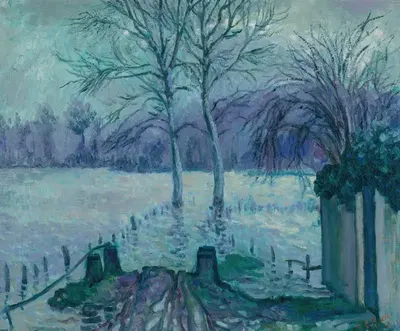 Лез Ажук, Живерни by Теодор Эрл Батлер, 1910 — digital art print download