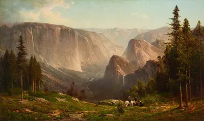 Йосемити by Томас Хилл, 1871 — digital art print download