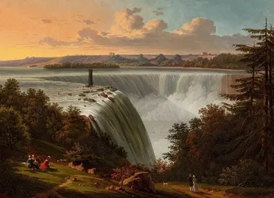 Niagara Falls by Victor de Grailly — digital art print download