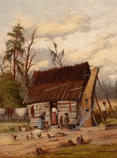 Стирка by Уильям Айкен Уокер — digital art print download