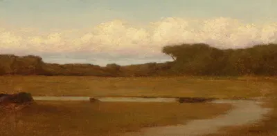 Meadow Brook by William Sartain — digital art print download