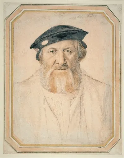 Portrait of Charles de Solier, Sieur de Morette by Ганс Хольбейн Младший, 1534-1535 — digital art print download