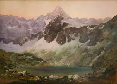 Озеро Морское Око by Александр Мрочковский, 1924 — digital art print download