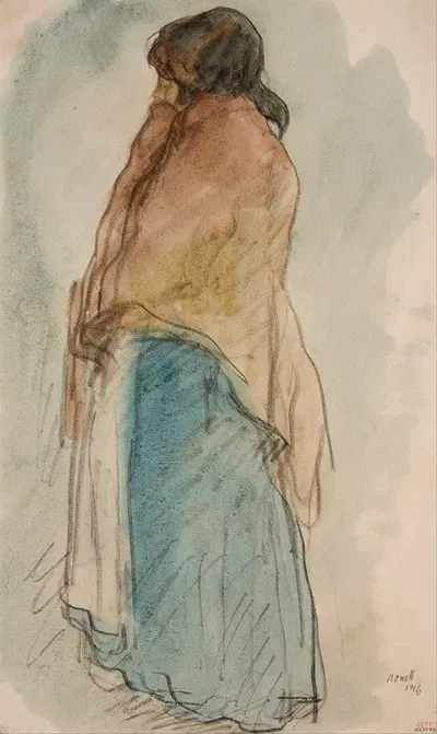 Pitcher Woman by Исидре Нонель, 1906 — digital art print download
