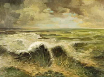 Seascape by Constantin Westchiloff — digital art print download