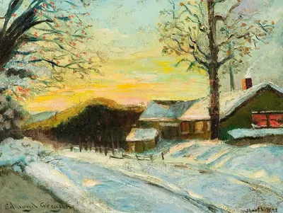 Шорт-Хиллс, Нью-Джерси by Эдмунд Уильям Грисен, 1910 — digital art print download