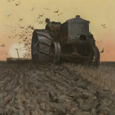 Весенние посадки by Харви Т. Данн, 1922 — digital art print download