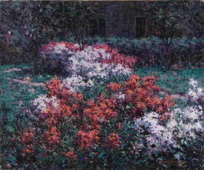 Сад флоксов by Хью Генри Брекенридж — digital art print download