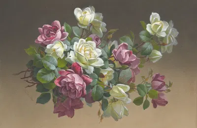 Roses by Paul de Longpre — digital art print download