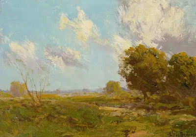 Late Afternoon by Julian Onderdonk, 1909 — digital art print download