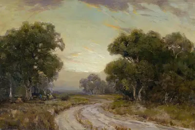 Вечер рядом с Джексоном, Юго-западный Техас by Джулиан Ондердонк — digital art print download