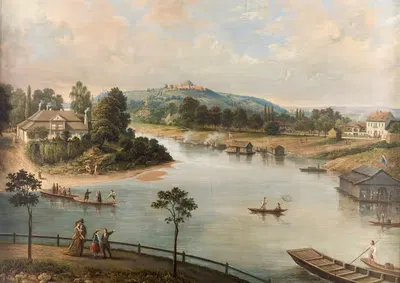 Вид на Краков by Сатурнин Свежиньский, 1876 — digital art print download