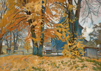 Церковь в Либуше by Станислав Камоцкий, 1920-1924 — digital art print download