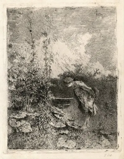 The Botanist by Мариано Фортунь Марсаль, 1868-1869 — digital art print download