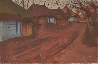 Дорога к деревне by Влодзимеж Тетмайер, 1911 — digital art print download