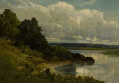 The Palmer River by Edward Mitchell Bannister, 1885 — digital art print download