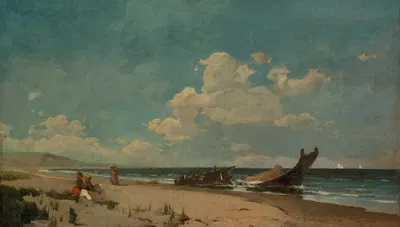 Nantasket Beach by Emil Carlsen, 1876 — digital art print download