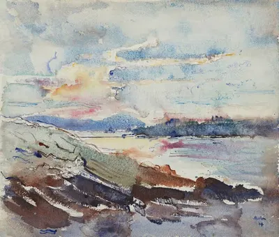 West Point, Maine by John Marin, 1914 — digital art print download