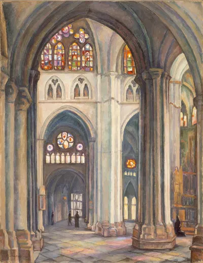 Собор Толедо by Самуэль Халперт, 1916 — digital art print download