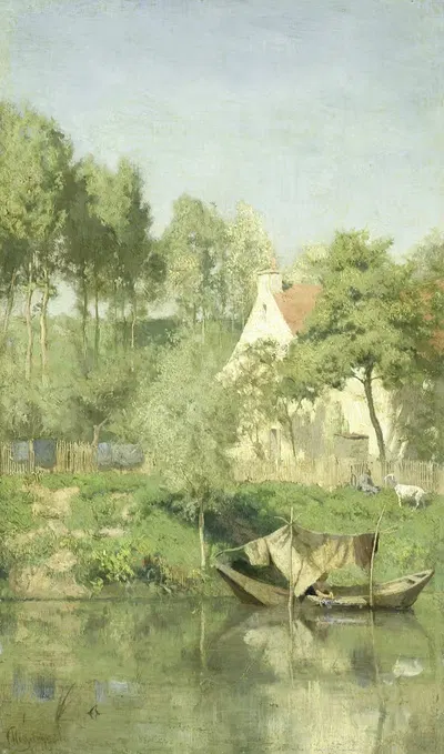 У Оазиса by Коен Мецелаар, 1877 — digital art print download