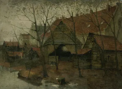 Винкенбюрт рядом с Амстердамом by Эдуард Карсен, 1885 - 1900 — digital art print download
