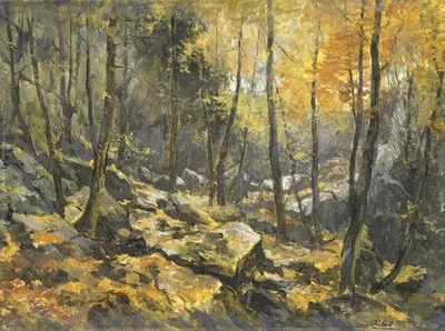 'Скалистое море' by Эгберт Рубертус Дерк Схаап, 1912 — digital art print download