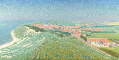 Вид на Зутеланд на острове Вальхерен by Фердинанд Харт Ниббриг, 1900 - 1912 — digital art print download