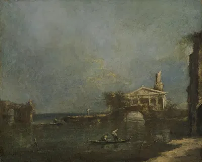 Lagoon near Venice by Francesco Guardi, 1740 - 1800 — digital art print download