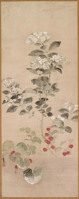 Summer Flowers by Kitagawa Sōsetsu — digital art print download
