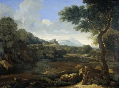 Пейзаж by Гаспар Дюге, 1640 - 1645 — digital art print download