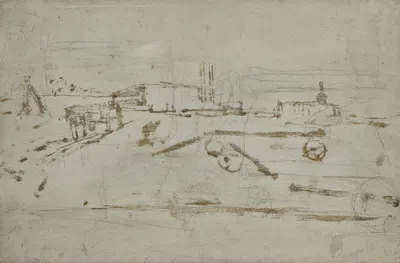 The Edge of a City by Джордж Хендрик Бреййтнер, 1880 - 1923 — digital art print download