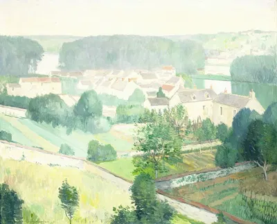 Деревня Саннуа by Геррит ван Блаадерен, 1910 - 1914 — digital art print download