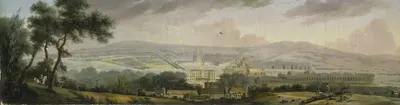 Вид на заднюю часть дворца by Анри Салембье, 1780 - 1820 — digital art print download
