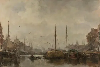 Cityscape by Jacob Maris — digital art print download