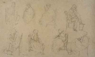 Concert Musicians by Сантьяго Русиньоль, 1890-1895 — digital art print download