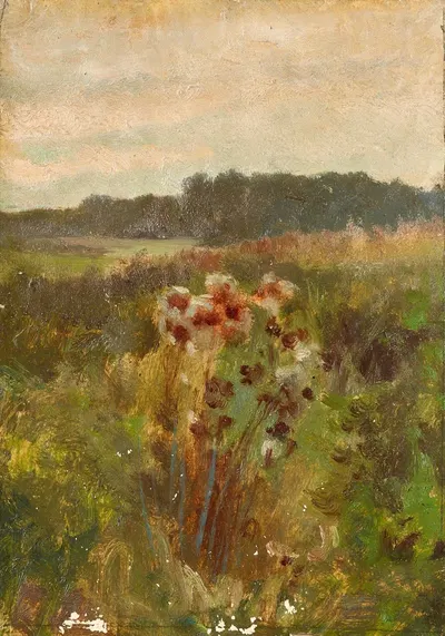 Пейзаж в Нижней Австрии by Иоганн Тиль младший, 1870-1880 — digital art print download