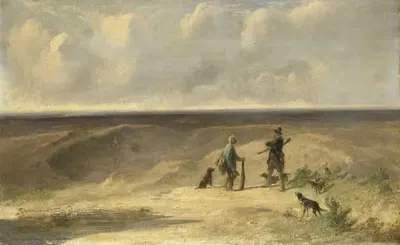Тавенрат поймал браконьера by Иоганнес Тавенрат, 1830 - 1860 — digital art print download