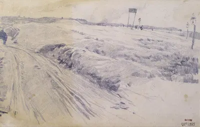 Landscape, City Outskirts by Сантьяго Русиньоль, 1880-1885 — digital art print download