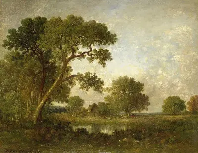 Landscape by Léon-Victor Dupré, 1869 — digital art print download