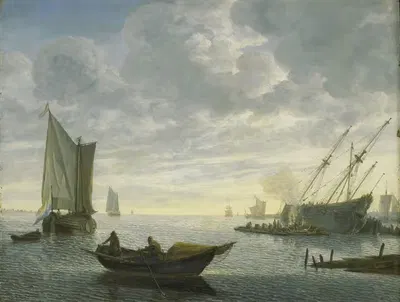 Уплотнение судна by Ливе Питерсз. Версхуйер, 1660 - 1686 — digital art print download