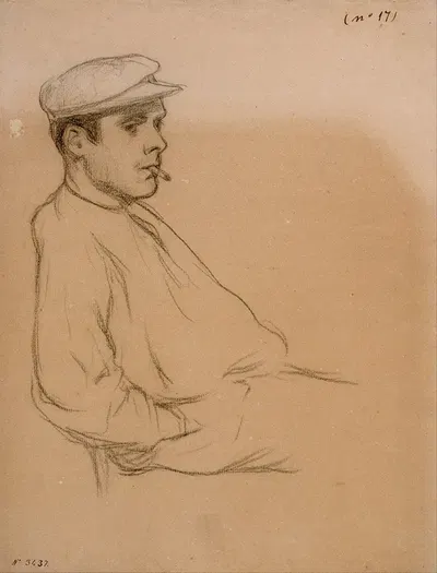 Portrait of a Man by Сантьяго Русиньоль, 1895-1897 — digital art print download