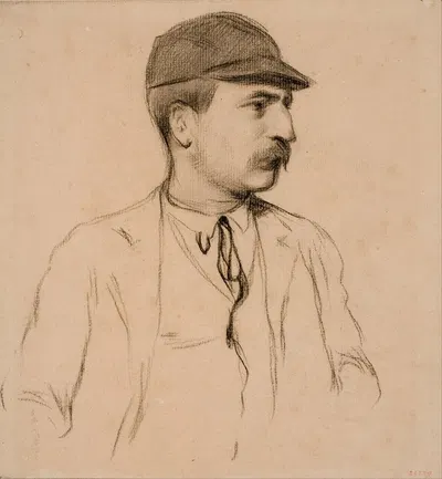 Portrait of Genís Muntaner by Сантьяго Русиньоль, 1895-1897 — digital art print download