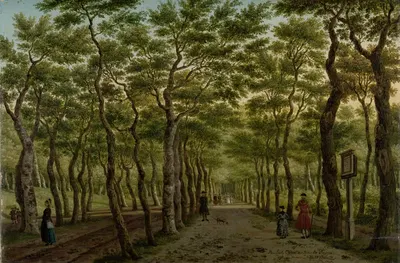 Херепад в Хагском лесу by Паулюс Константин ла Фарг, 1778 — digital art print download