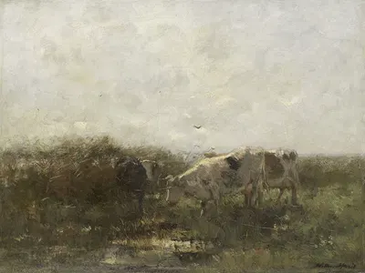 Коровы by Виллем Марис, 1880 - 1904 — digital art print download