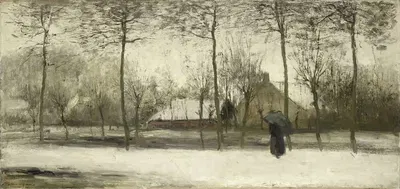 Winterlandschap by Willem Maris, c. 1875 — digital art print download
