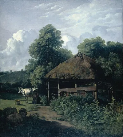 Фермерское здание в Гелдерланде by Вутер Иоганнес ван Троствайк, 1805 - 1810 — digital art print download