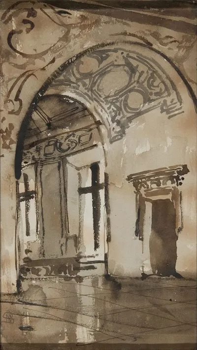 Sala renesansowa by Stanisław Noakowski — digital art print download