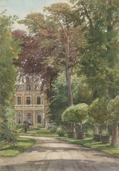 Внешний вид Спарнхаута by Эрнст Виткамп, 1885 — digital art print download