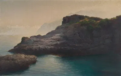 Cap de Sorrente by Henry Brokman, 1912 — digital art print download