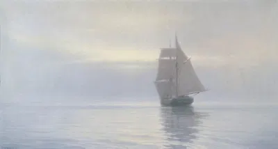 L'Alda dans une calme symphonie grise by Henry Brokman, 1903 — digital art print download